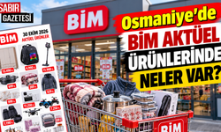 Osmaniye'de BİM Aktüel Ürünlerinde Neler Var?