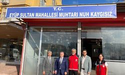 Osmaniye’de Naci Yılmaz’dan Muhtar Kaygısız’a Ziyaret