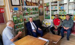 Osmaniye’de Naci Yılmaz’dan Muhtar Sadık Arslan’a Ziyaret