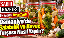 Osmaniye’de Salatalık ve Havuç Turşusu Nasıl Yapılır?