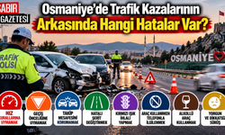 Osmaniye'de Trafik Kazalarının Arkasında Hangi Hatalar Var?
