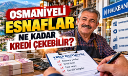 Osmaniyeli Esnaflar Ne Kadar Kredi Çekebilir?