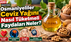 Osmaniyeliler Ceviz Yağını Nasıl Tüketmeli Faydaları Neler?