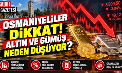 Osmaniyeliler Dikkat Altın ve Gümüş Neden Düşüyor?