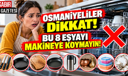 Osmaniyeliler Dikkat Bu 8 Eşyayı Makineye Koymayın