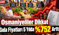 Osmaniyeliler Dikkat Gıda Fiyatları 5 Yılda %752 Arttı