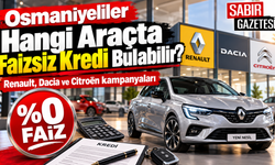 Osmaniyeliler Hangi Araçta Faizsiz Kredi Bulabilir?