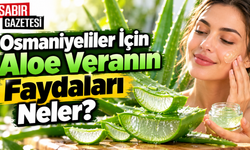 Osmaniyeliler İçin Aloe Veranın Faydaları Neler?