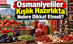 Osmaniyeliler Kışlık Hazırlıkta Nelere Dikkat Etmeli?