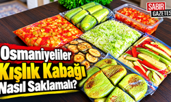 Osmaniyeliler Kışlık Kabağı Nasıl Saklamalı?