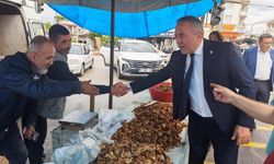 İYİ Parti Osmaniye İl Başkanı Serat Kılıç Kadirli Esnafını Ziyaret Etti