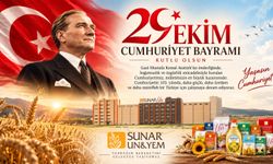 Sunar Un & Yem’den 29 Ekim Cumhuriyet Bayramı Mesajı