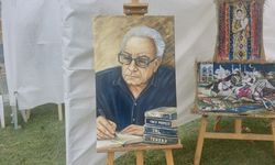 Yaşar Kemal’in portreleri ve karikatürleri aynı sergide