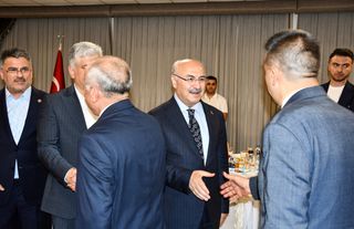 Adana'da bayramlaşma programı düzenlendi
