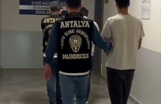 Antalya'da dolandırıcılık operasyonunda yakalanan 2 şüpheli tutuklandı