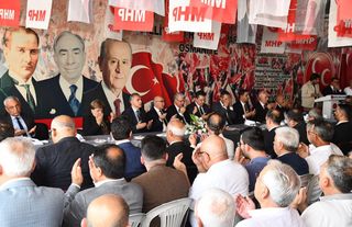 Başkan Çenet MHP Bayramlaşmasında