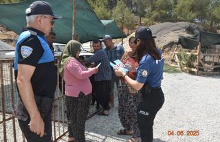 Bozyazı'da kurban pazarında denetim yapıldı