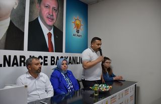 Gülnar'da AK Parti İlçe Başkanlığınca bayramlaşma programı düzenlendi