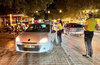 Adana'da trafik denetimi yapıldı