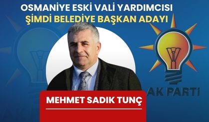 Eski Osmaniye Vali Yardımcısı İzmir'de Belediye Başkan Adayı oldu