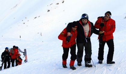 40 Derece Sıcaklıkta Snowboard Yaptılar!