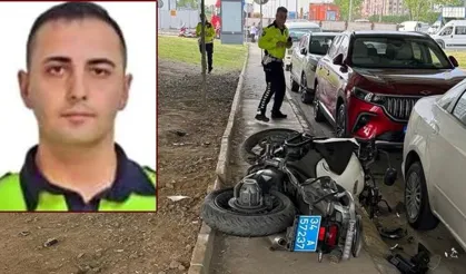 Ümraniye'de Motosikletli Trafik Polisi Trafik Kazasında Şehit Oldu
