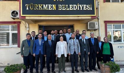 Yanık'tan Türkmen Beldesi'ne Destek Ziyareti