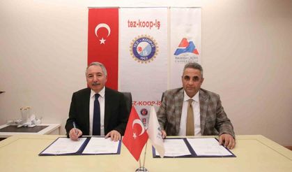AİÇÜ ile Tez-Kop-İş Sendikası arasında toplu iş sözleşmesi imzalandı