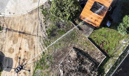 Mersin'de üretilen dronla olası yangınlarda etkin ve hızlı mücadele hedefleniyor