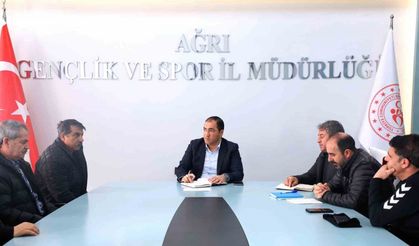 Ağrı’da atletizmde hedefler belirlendi