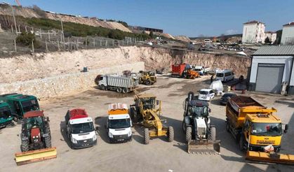 Bilecik Belediye ekipleri kışa hazırlıklı