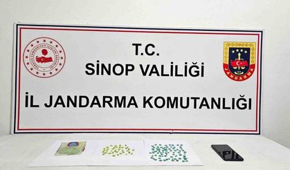 Sinop’ta şahıslardan satışa hazır uyuşturucu ele geçti