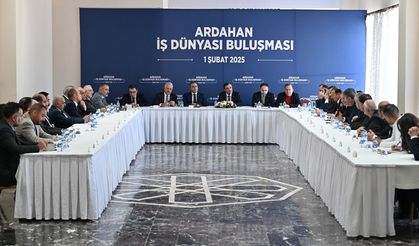 ARDAHAN - Cumhurbaşkanı Yardımcısı Yılmaz: "Geçen yıl ihracatımız 262 milyar doları buldu"