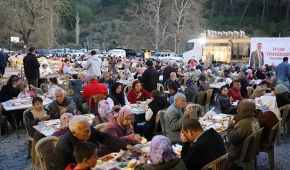 Muğla Dalaman’da binlerce kişi iftar sofrasında buluştu