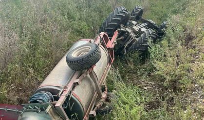 Traktör Devrildi 2 Hayat Bitti!