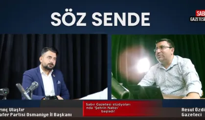 Şehrin Nabzı: İlk Bölüm Canlı Yayında