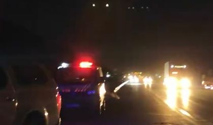 Motosiklet çarptı ardından iki araç üzerinden geçti