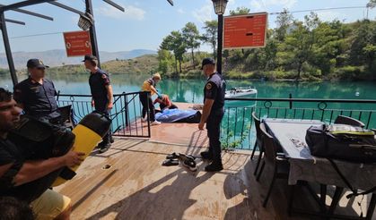 Antalya'da baraj gölüne giren kişi boğuldu