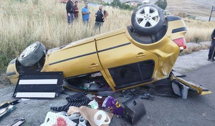 Erzurum’da  Feci Trafik Kazası!