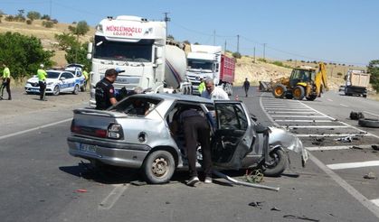 Malatya-Kayseri Yolunda Kaza! 1 Ölü, 2 Yaralı