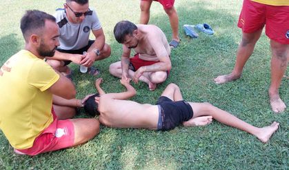 Samsun’da Yürekleri Ağza Getiren Anlar