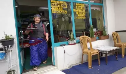 Memleketinde Yayla Çay Ocağı Açan Kadın Girişimci İlgi Çekti