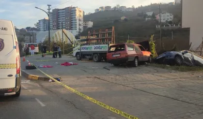 Kaldırımda Feci Kaza: Trabzon’da Babaanne ve Torunları Hastaneye Kaldırıldı