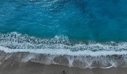 Ölüdeniz’de Nadir Görülen Görüntü!