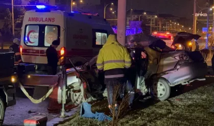 Malatya-Elazığ Yolunda Trafik Kazası 1 Ölü 1 Yaralı