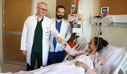 Wilson hastası kadının yeni yıl dileği 'karaciğer nakliyle' gerçek oldu