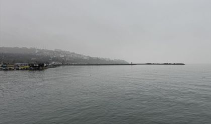 Tekirdağ'da sis deniz ulaşımını aksattı