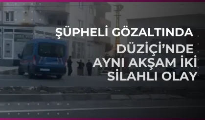 Düziçi’ni Karıştıran Silahlı Olaylarda Şüpheli Yakalandı