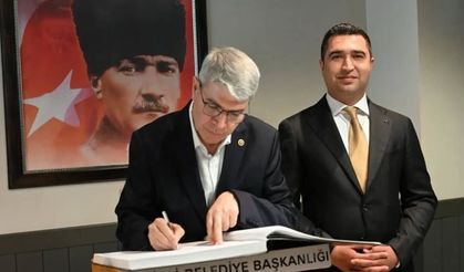 Seydi Gülsoy’dan Kadirli Belediye Başkanı Olcar’a Ziyaret