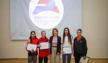 AİÇÜ Bilimsel Teşvik ve Spor Ödülleri sahiplerini buldu